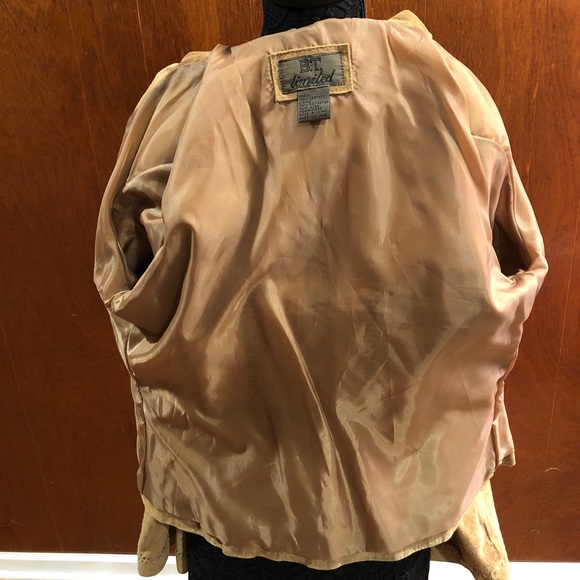 Leather Suede Zip Jacket with Pockets and Detail - Picture 5 of 8